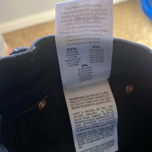 MOTHER THE RASCAL ANKLE SNIPPET IN BLACKBIRD NWOT SZ 27 - Picture 16 of 16